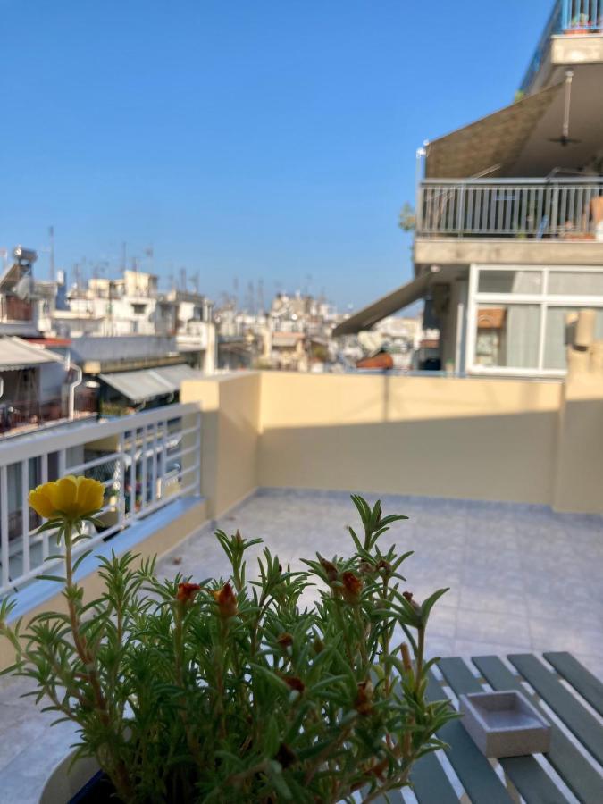 شقة Modern Penthouse سالونيك المظهر الخارجي الصورة